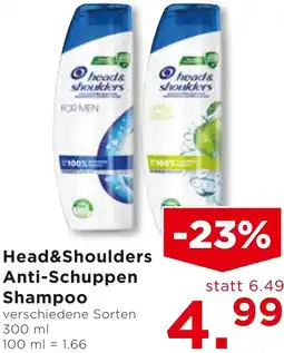 Unimarkt Head&Shoulders Anti-Schuppen Shampoo Angebot