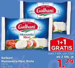 Unimarkt Galbani Mozzarella Maxi Rolle Angebot