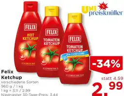 Unimarkt Felix Ketchup Angebot