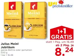 Unimarkt Julius Meinl Jubiläum Angebot