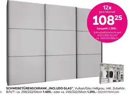 Mömax Schwebetürenschrank includo glas Angebot