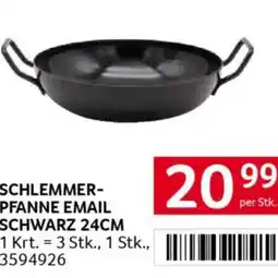 Transgourmet Schlemmer- pfanne email schwarz Angebot