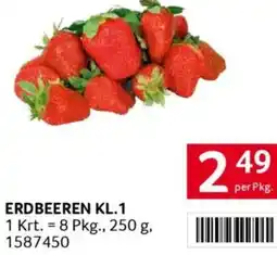 Transgourmet Erdbeeren kl.1 Angebot