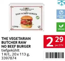 Transgourmet The vegetarian butcher raw no beef burger Angebot