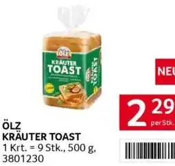 Transgourmet Ölz kräuter toast Angebot