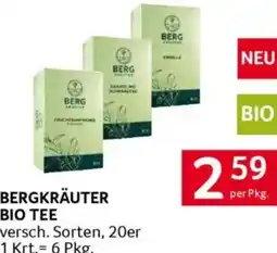 Transgourmet Bergkräuter bio tee Angebot