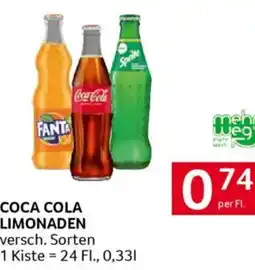 Transgourmet Coca cola limonaden Angebot