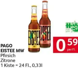 Transgourmet Pago eistee mw Angebot