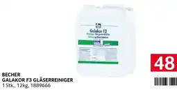 Transgourmet Becher galakor f3 gläserreiniger Angebot