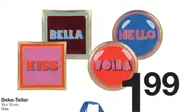 Zeeman Deko-Teller Angebot