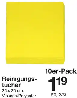 Zeeman Reinigungs- tücher Angebot