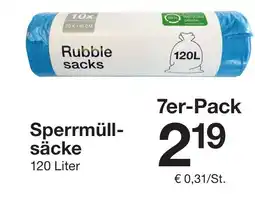 Zeeman Sperrmüll- säcke Angebot