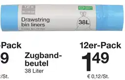 Zeeman Zugband- beutel Angebot