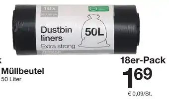 Zeeman Müllbeutel Angebot