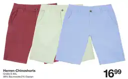Zeeman Herren-Chinoshorts Angebot