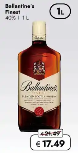 Travel FREE Ballantine's Finest Angebot