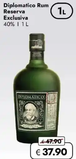 Travel FREE Diplomatico Rum Reserva Exclusiva Angebot