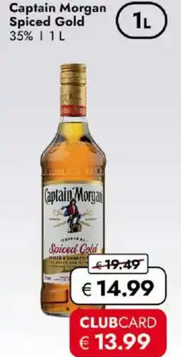 Travel FREE Captain Morgan Spiced Gold Angebot