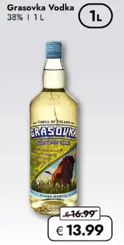 Travel FREE Grasovka Vodka Angebot