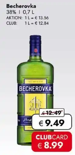Travel FREE Becherovka Angebot
