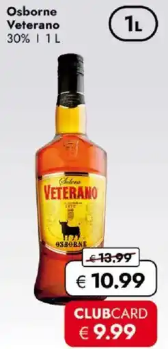 Travel FREE Osborne Veterano Angebot