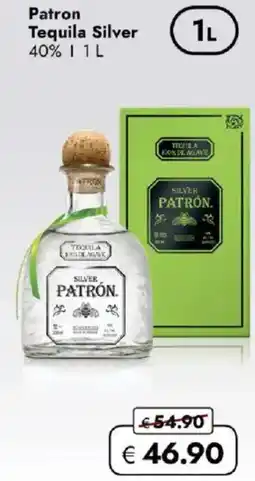 Travel FREE Patron Tequila Silver Angebot