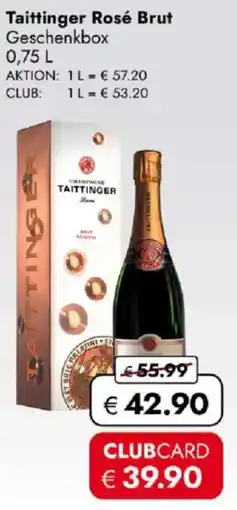Travel FREE Taittinger Rosé Brut Angebot