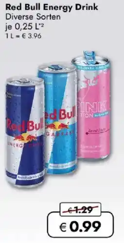 Travel FREE Red Bull Energy Drink Angebot