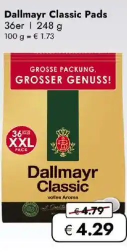 Travel FREE Dallmayr Classic Pads Angebot