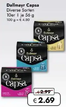 Travel FREE Dallmayr Capsa Angebot