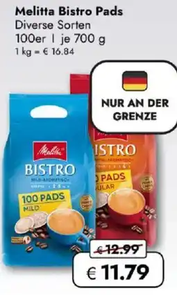 Travel FREE Melitta Bistro Pads Angebot
