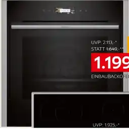 XXXLutz Einbaubackofen B54CR31N0 0214029902 XXXLutz Angebot