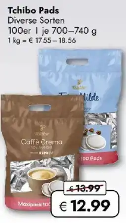 Travel FREE Tchibo Pads Angebot