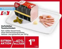 Billa Hofstädter Toastschinken Angebot