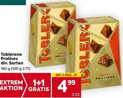 Billa Toblerone Pralines Angebot