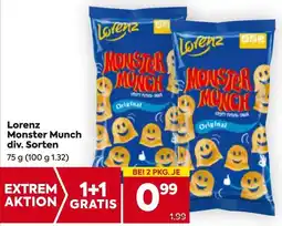 Billa Lorenz Monster Munch Angebot