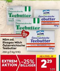 Billa Nöm od. Pinzgau Milch Österreichische Teebutter Angebot