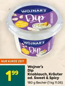 Billa Wojnar's Dip Knoblauch, Kräuter od. Sweet & Spicy Angebot