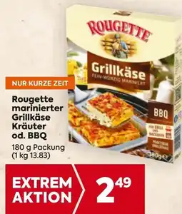 Billa Rougette marinierter Grillkäse Kräuter Grillkäse od. BBQ Angebot