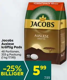 Billa Jacobs Auslese kräftig Pads Angebot