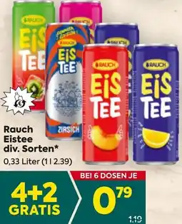 Billa Rauch Eistee Angebot