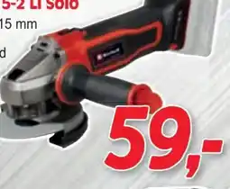 Zgonc Einhell Akku-Winkelschleifer TE-AG 18/115-2 Li Solo Angebot
