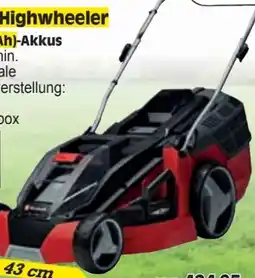 Zgonc Einhell Akku-Rasenmäher Set GE-CM 43 Li Highwheeler Angebot