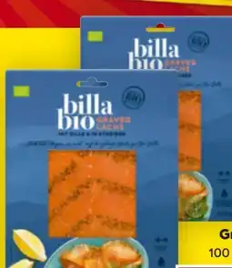 Billa Billa Bio Graved Lachs Angebot