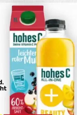 Billa Hohes C Saft All in One Angebot