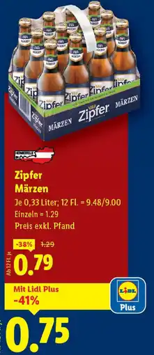 Lidl Zipfer Märzen Angebot