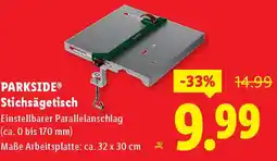 Lidl Parkside Stichsägetisch Angebot
