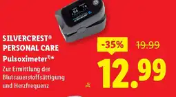 Lidl Silvercrest personal care pulsoximeter Angebot