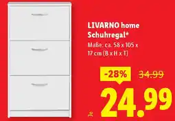 Lidl Livarno home schuhregal Angebot