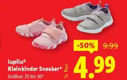 Lidl Lupilu kleinkinder sneaker Angebot